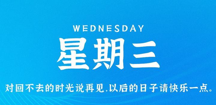 5月31日，星期三，在这里每天60秒读懂世界！-微扣网络工作室